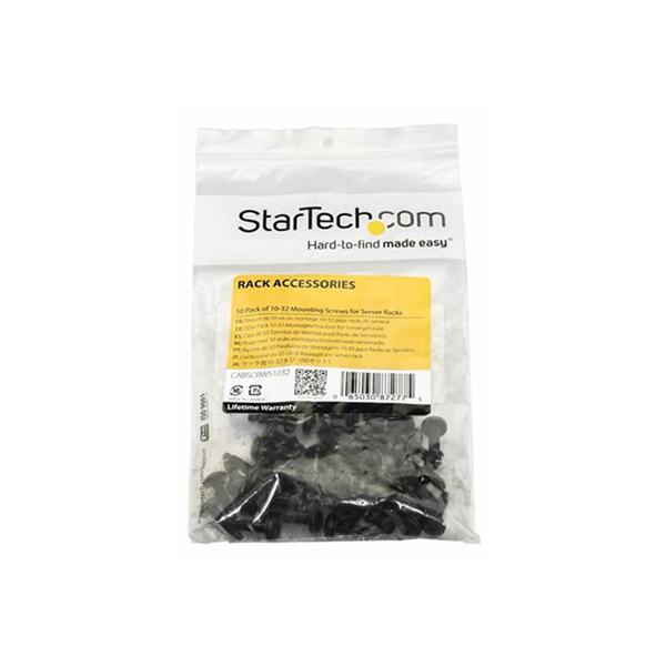 StarTech 50 pkg 10-32 Server Rack Screws