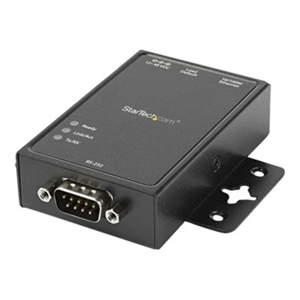 StarTech.com 1-poorts serieel-over-IP Ethernet apparaatserver - RS232 - DIN Rail en oppervlakte monteerbaar - aluminium StarTech.com 1-poorts serieel-over-IP Ethernet apparaatserver - RS232 - DIN Rail en oppervlakte monteerbaar - aluminium