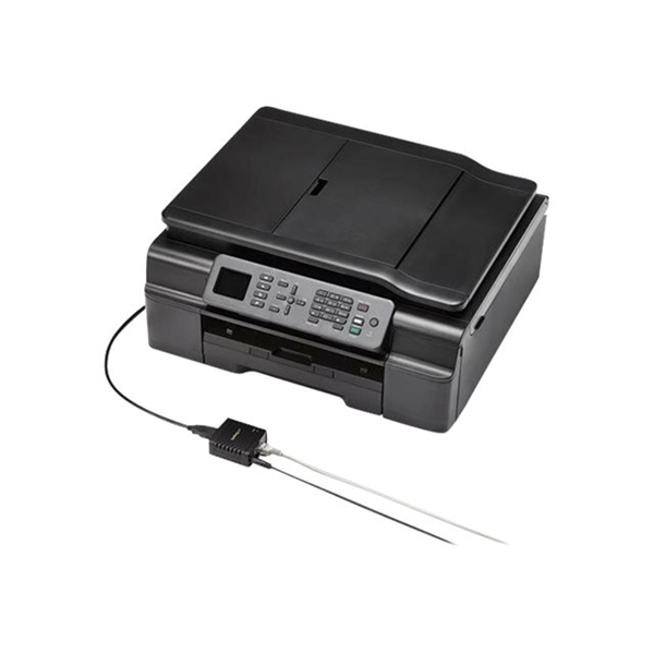 StarTech.com 10/100 Mbit/s Ethernet naar USB 2.0 netwerk LPR Printserver - USB print server met 10Base-T/100Base-TX Auto-sensing