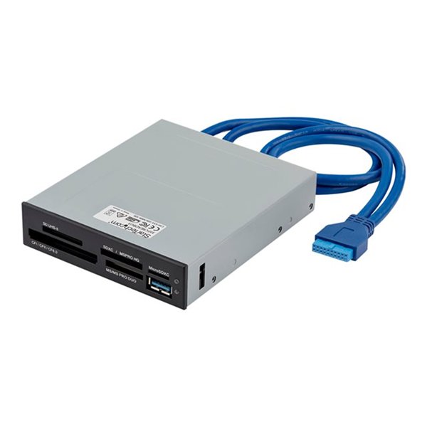 StarTech.com 3,5" Interne multi-kaartlezer met UHSII ondersteuning - USB 3.0 Memory Card Reader SD/Micro SD/MS/CF