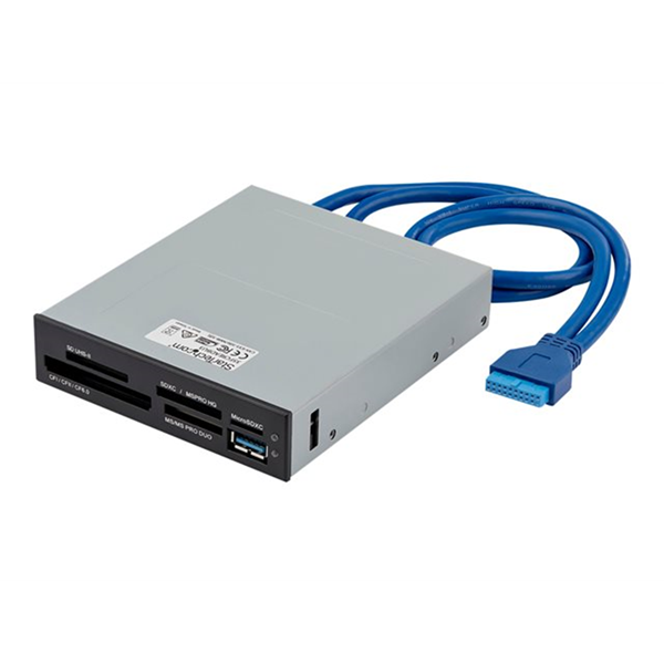 StarTech.com 3,5" Interne multi-kaartlezer met UHSII ondersteuning - USB 3.0 Memory Card Reader SD/Micro SD/MS/CF StarTech.com 3,5" Interne multi-kaartlezer met UHSII ondersteuning - USB 3.0 Memory Card Reader SD/Micro SD/MS/CF