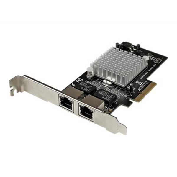 StarTech.com Dual Port PCI Express (PCIe x4) Gigabit Ethernet Server Adapter - 2 Port Network Card - Intel i350 NIC - GbE Network Card (ST2000SPEXI)