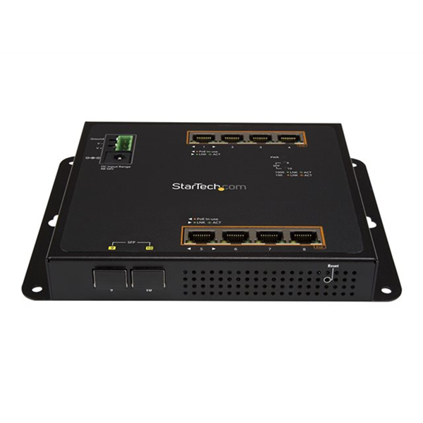 StarTech.com GbE Switch - 8-Port PoE+pl