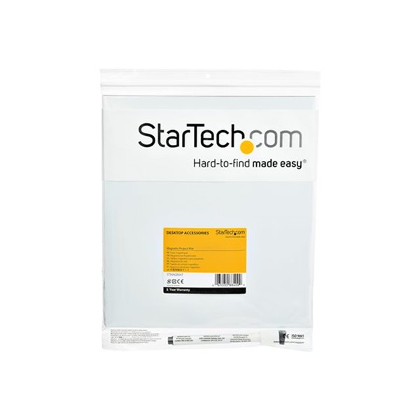 StarTech.com Magneet mat - 24 cm x 27 cm - voor schroeven en gereedschap - beschrijfbaar - met viltstift (STMAGMAT) StarTech.com Magneet mat - 24 cm x 27 cm - voor schroeven en gereedschap - beschrijfbaar - met viltstift (STMAGMAT)