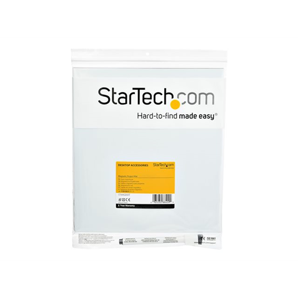 StarTech.com Magneet mat - 24 cm x 27 cm - voor schroeven en gereedschap - beschrijfbaar - met viltstift (STMAGMAT)