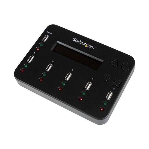 StarTech.com Standalone 1:5 USB-Flash Drive duplicator en -wisser - flashdrive kopieerder StarTech.com Standalone 1:5 USB-Flash Drive duplicator en -wisser - flashdrive kopieerder