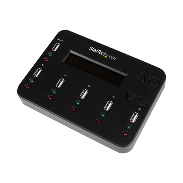 StarTech.com Standalone 1:5 USB-Flash Drive duplicator en -wisser - flashdrive kopieerder