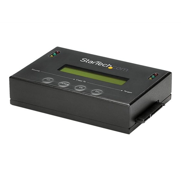 StarTech.com Standalone 2,5/3,5 inch SATA harde-schijfduplicator en -wisser met hoge duplicatiesnelheid tot 14 GB/min StarTech.com Standalone 2,5/3,5 inch SATA harde-schijfduplicator en -wisser met hoge duplicatiesnelheid tot 14 GB/min