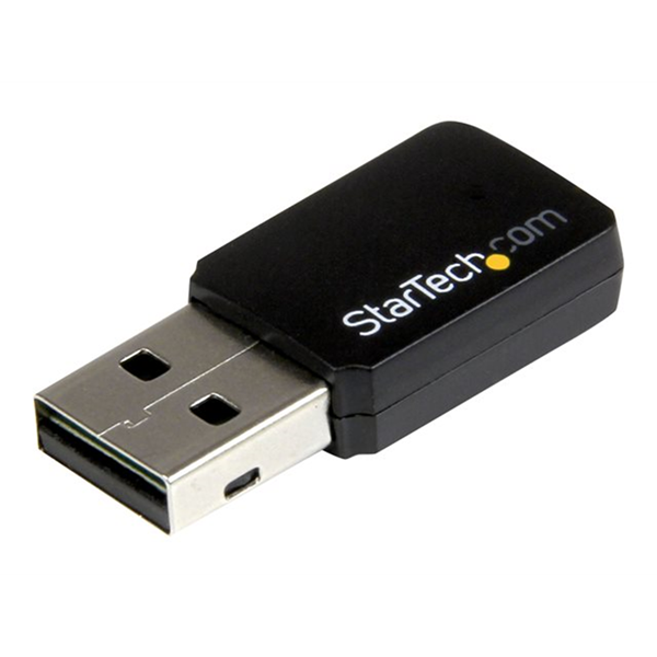StarTech.com USB 2.0 AC600 Mini Dual Band Wireless-AC Network Adapter - 1T1R 802.11ac WiFi Adapter - 2.4GHz / 5GHz USB Wireless (USB433WACDB)