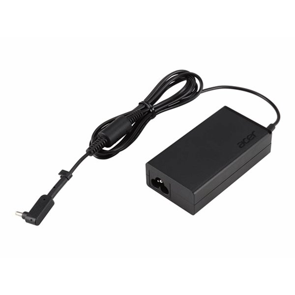 Stroom adapter - 3mm aansluiting - 45W - Zwart (Geschikt voor Swift 1  3  5  enPro  TravelMate Spin 1  Spin 5  CB 11  R 11  11 N7  14  15  Switch 3  Switch 5)