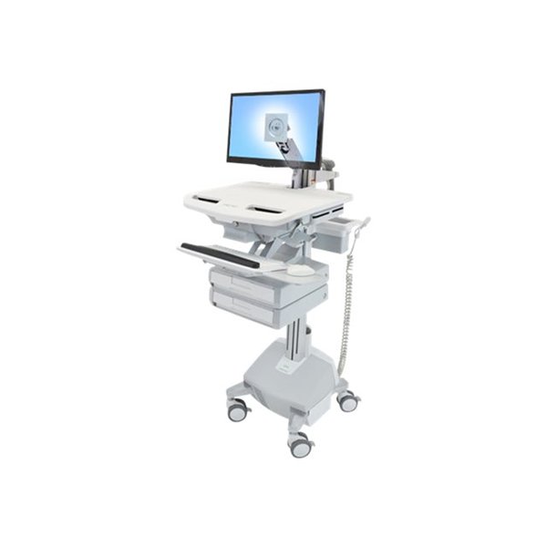 STYLEVIEW CART WITH LCD ARM LIFE POWERED