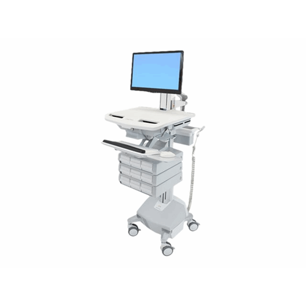 STYLEVIEW CART WITH LCD PIVOT LIFE POWE