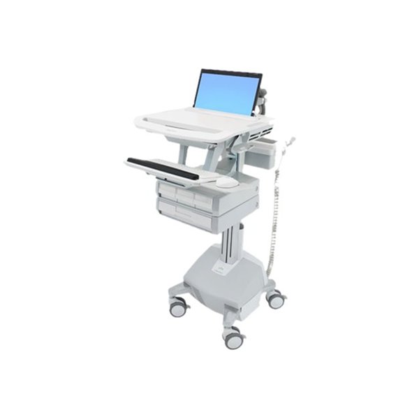 STYLEVIEW LAPTOP CART LIFE POWERED 4