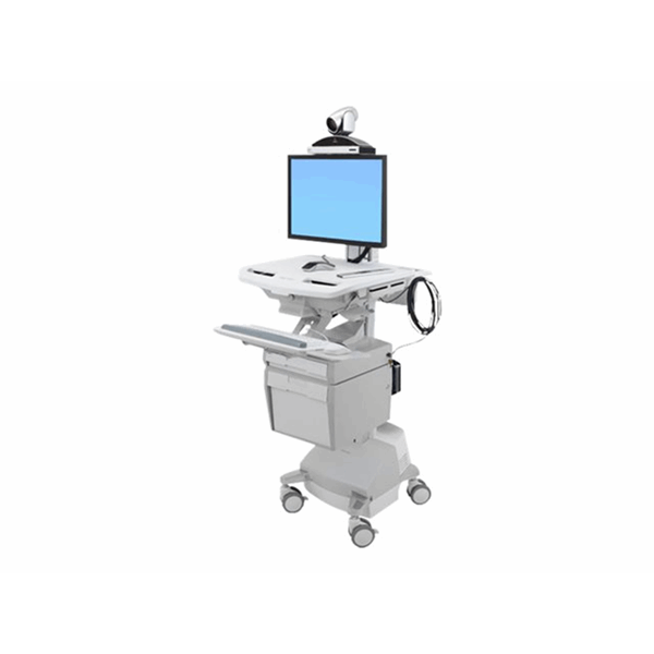 STYLEVIEW TELEMEDICINE CART WITH SINGLE