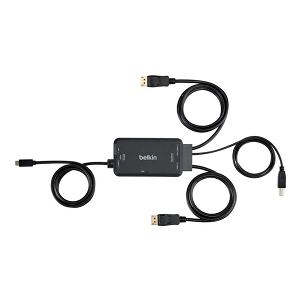 TAA USB-C to DUAL DP/USB/DEVICE PWR-NET