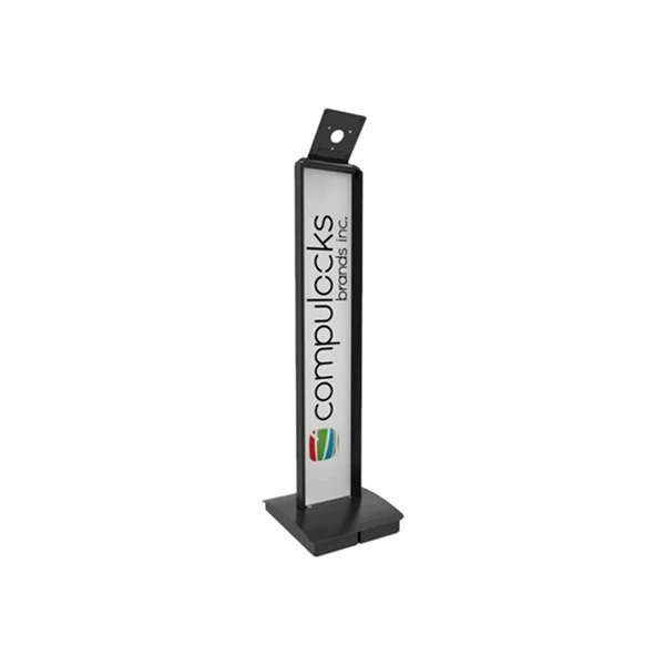 Tablet Floor Stand Mount BrandME Black