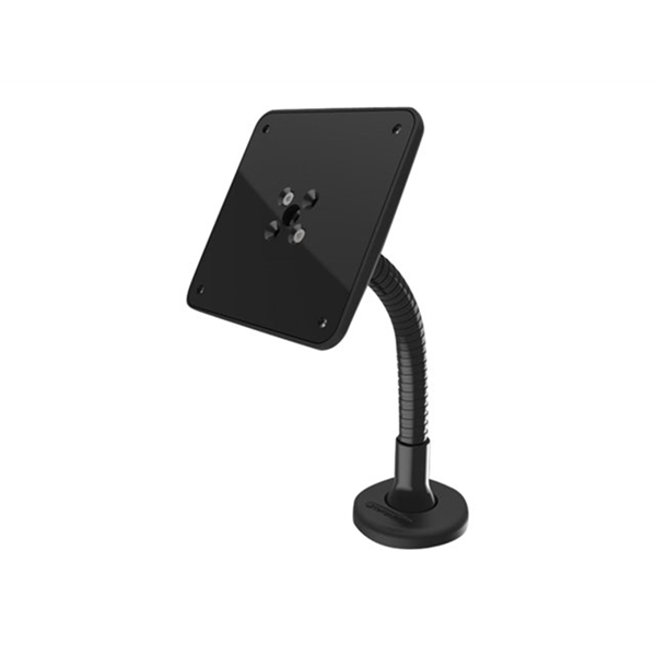 Tablet Kiosk Flexible Arm Mount Black