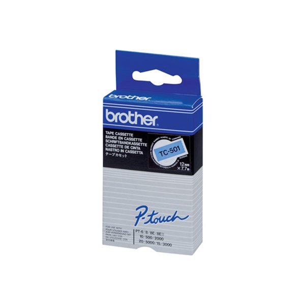 Tape/12mm blue/black f P-Touch