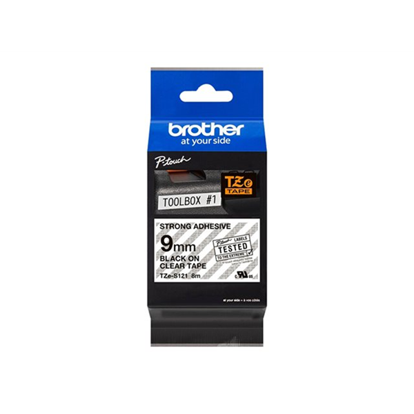 Tape/9mm black on clear Tape/9mm black on clear