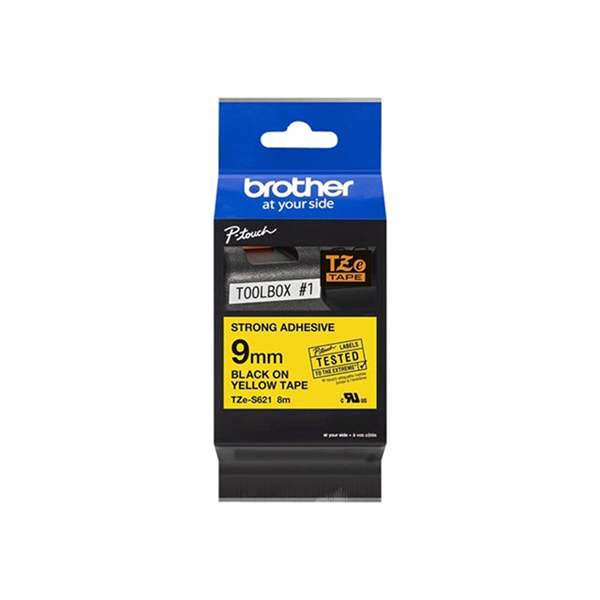 Tape/9mm black on yellow f P-Touch TZE Tape/9mm black on yellow f P-Touch TZE