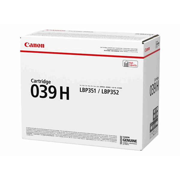 Toner/039H LBP Cartridge BK
