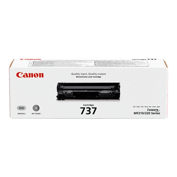 Toner/CRG 737 Fax+MFP Cartridge BK