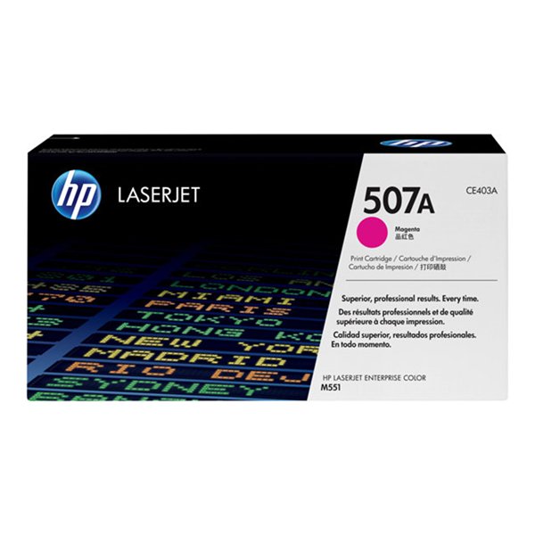 Tonercartridge 507A magenta for LaserJet M551 series (6000 pages)
