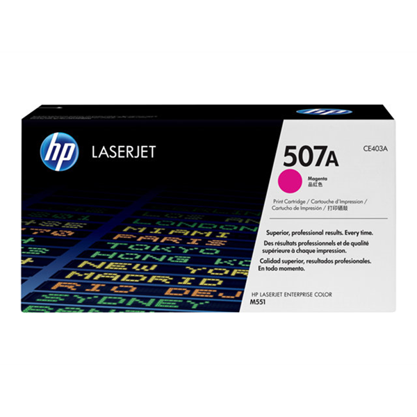 Tonercartridge 507A magenta for LaserJet M551 series (6000 pages)