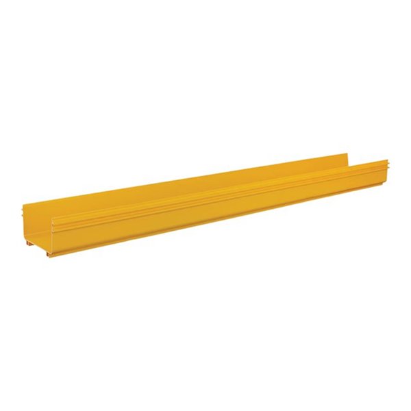 Toolless Straight Channel Section for Fiber Routing System 240 x 120 x 1220 mm 10 x 5 x 48 in.