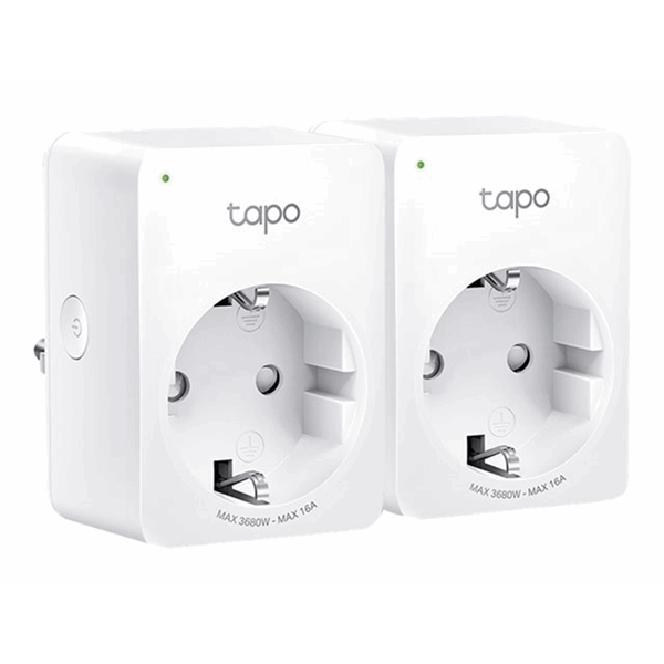 TP-Link Tapo P110 Mini Smart Wi-Fi Socket Energy Mon itoring 2-Pack TP-Link Tapo P110 Mini Smart Wi-Fi Socket Energy Mon itoring 2-Pack