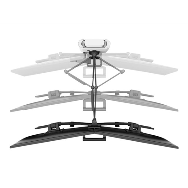 TRACE Dual Monitors Panel Clamp Bright
