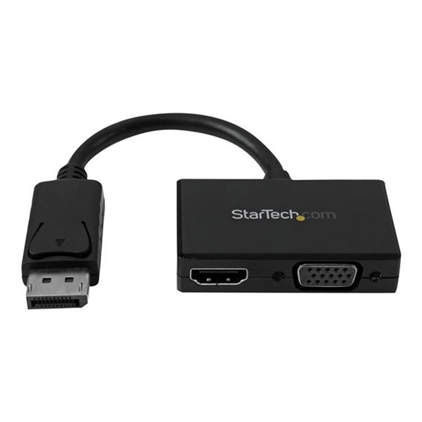 Travel A/V Adapter: DP to VGA/HDMI