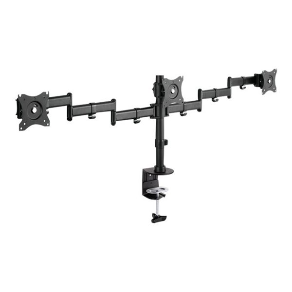TRIPPLE MONITORSTAND WITH CLAMP