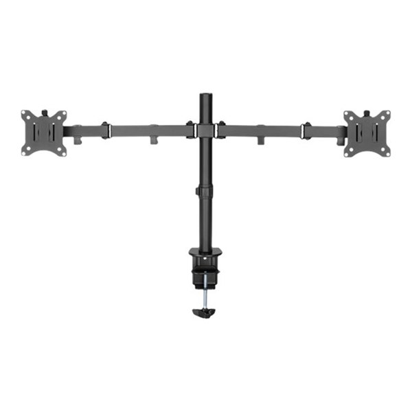 Univer.Dual Monitor Clamp Mount 17-32in