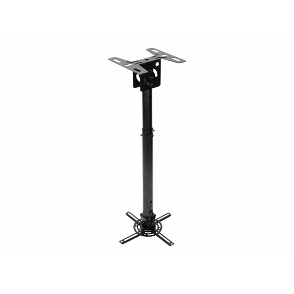 Universal ceiling mount black