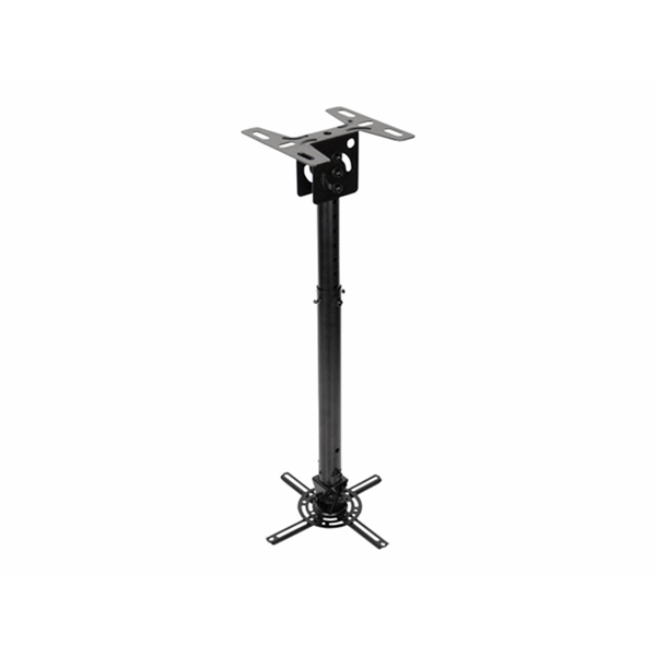 Universal ceiling mount black