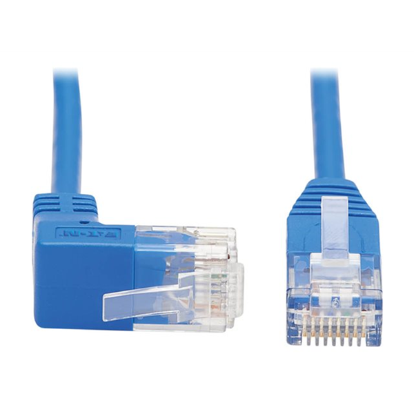 Up-Angle Cat6 Gigabit Molded Slim UTP Et