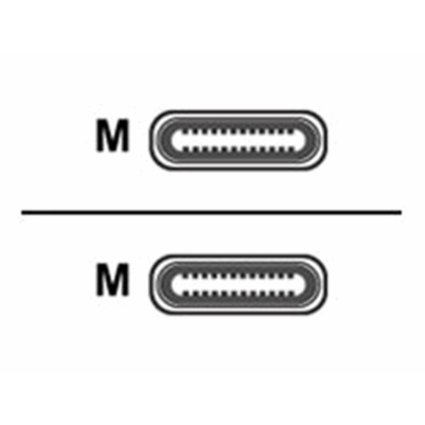 USB 3 Type C to C Cable 0.6m