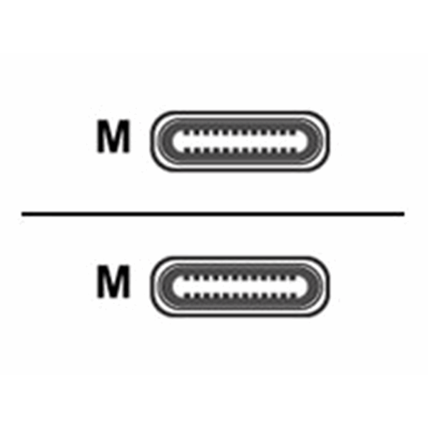 USB 3 Type C to C Cable 0.6m USB 3 Type C to C Cable 0.6m