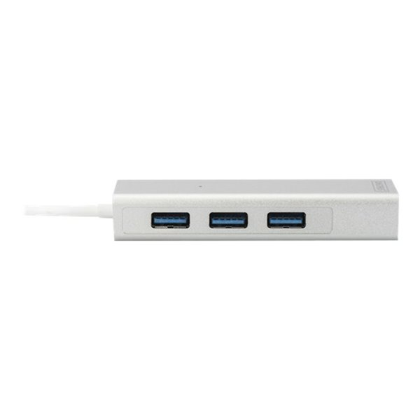 USB 3.0 3-PORTS HUB GIGABIT LAN ADAPT