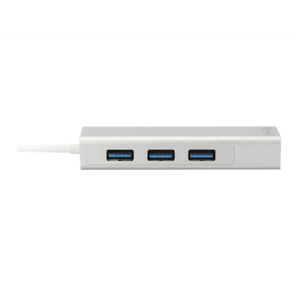 USB 3.0 3-PORTS HUB GIGABIT LAN ADAPT