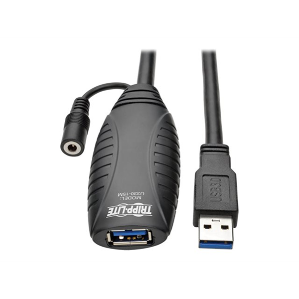 USB 3.0 SuperSpeed Active Extension Repeater Cable USB-A M F 15M 49.21 ft.