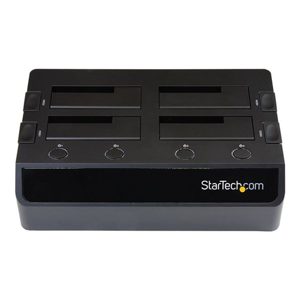 USB 3.0 to 4-Bay HDD Dock w/UASP & Fans