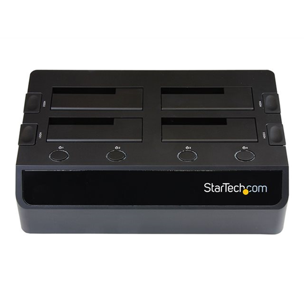 USB 3.0 to 4-Bay HDD Dock w/UASP & Fans