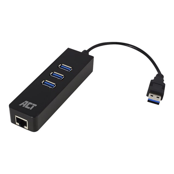 USB 3.2 Gen1 Hub 3 port with Gigabit net