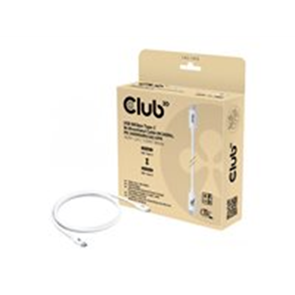 USB 80GBPS CERTIFIED 240W 4K540HZ TYPE-C(R) 1.2M / 3.94FT WHITE CABLE USB 80GBPS CERTIFIED 240W 4K540HZ TYPE-C(R) 1.2M / 3.94FT WHITE CABLE