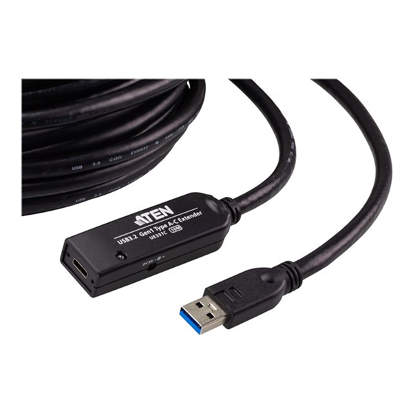 USB-A 3.2 Gen1 (male) to USB-C (female)Extender Cable (up to 10m)