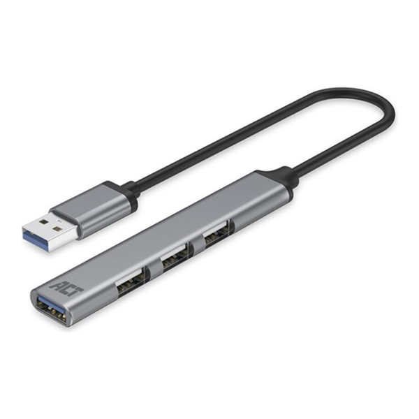 USB-A hub 3x USB 2.0 en 1x USB 3.0