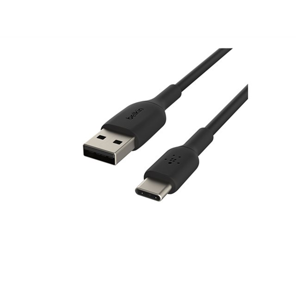 USB-A to USB-C Cable 2M Black