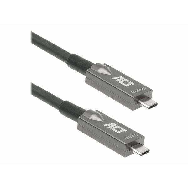 USB-C 3.2 Gen2 Active Optical Cable (AOC) aansluitkabel 5m